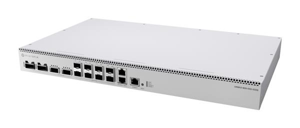 MIKROTIK • CRS812-8DS-2DQ-2DDQ-RM • 2x 400G QSFP-DD, 2x 200G QSFP56, 8x 50G SFP56, 2x 10GE CRS812 DDQ