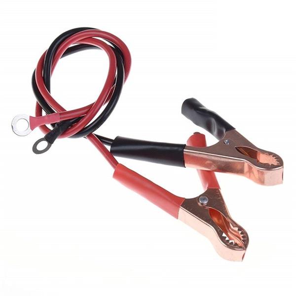 CARSPA • 3WR-BVR6OT6-650A • Propojovací kabely pro baterie, měniče, d.50cm, p.5mm, 2x očko M6/2x svorka - párr