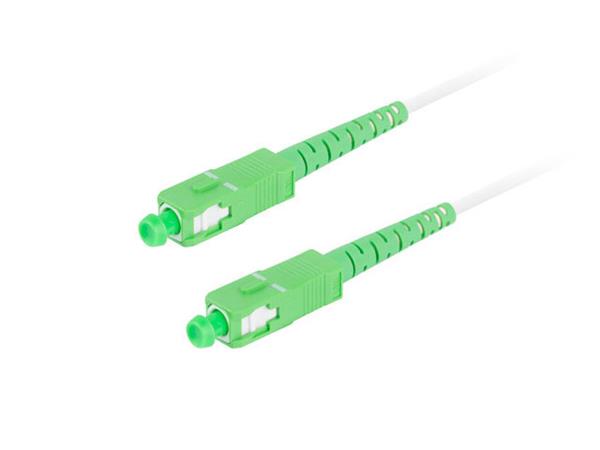 AllFiber • SM-SC/APC-20-S-B3 • Optický patchcord SC/APC - SC/APC, G657.B3, 20m, 3mm, simplex, SM