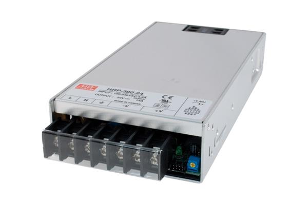MEANWELL • HRP-300-24 • Průmyslový napájecí spínaný zdroj uzavřený 24V 300W